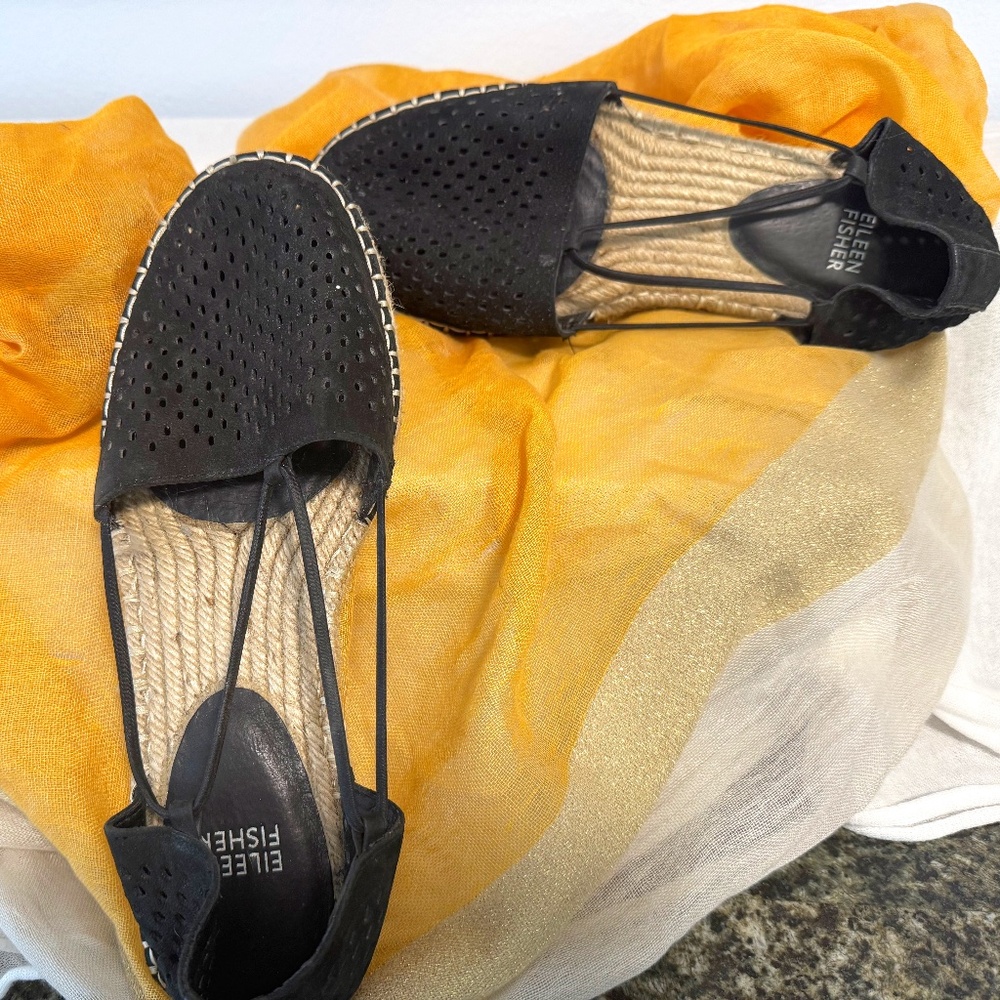 D'Orsay Espadrille Flat